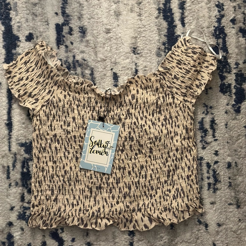 NWT Salty Lemon Boutique Top